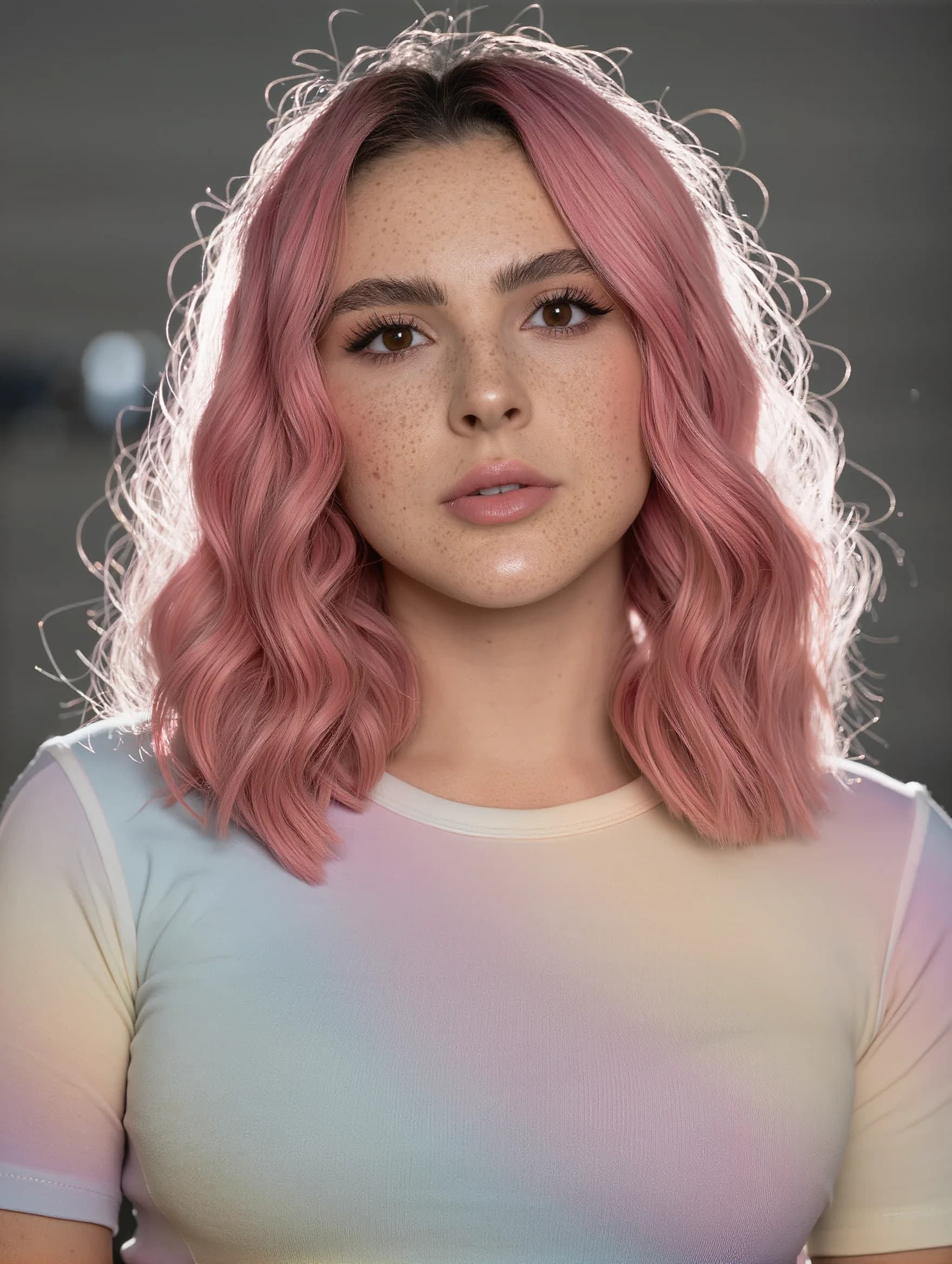 Virtual character portrait