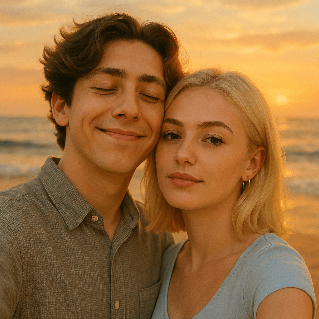 Photo transformed into trending viral style